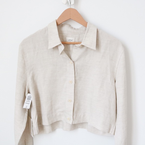 SOLD! Aritzia Wilfred Proposal Linen Shirt - Picture 2 of 9